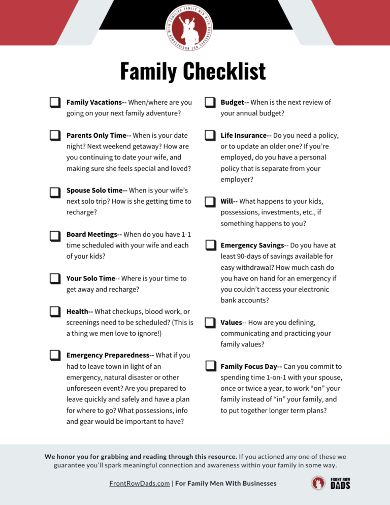 5 Steps to Family-First Goals in 2026 with Hal Elrod - Front Row Dads