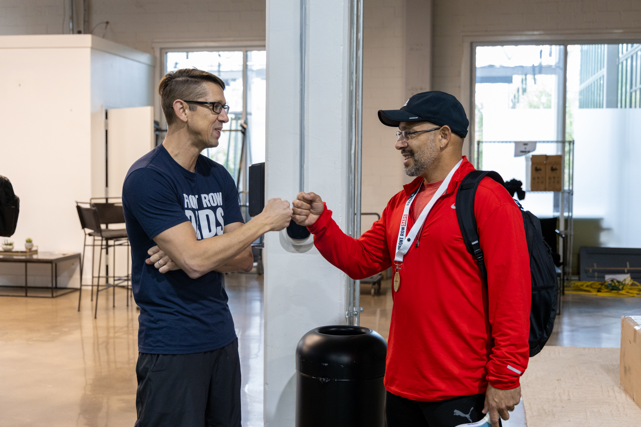 Hal Elrod connecting with a member